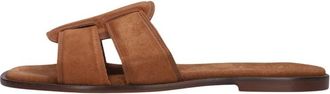 Notre-V Schoenen, Dames, Bruin, 41 EU, Leer, Nv-1005 Slides