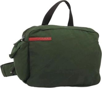 Prada unisex, Pre-owned, Verde, Taglia unica, used