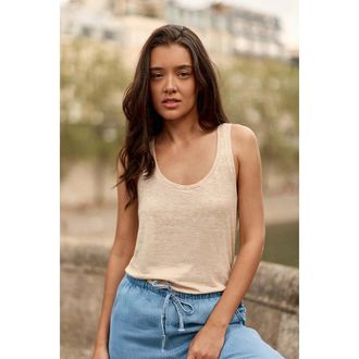 La petite &eacute;toile Tanktop met ronde hals, DIANE
