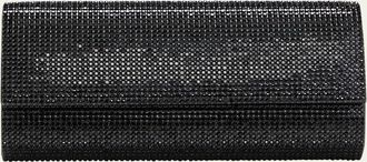 Judith Leiber Perry Beaded Crystal Clutch Bag