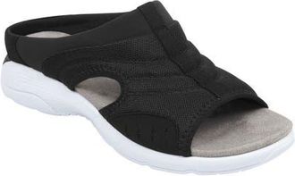Easy Spirit Traciee Sandal in Black at Nordstrom, Size 6.5 Wide Calf