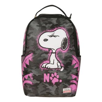 Sprayground Backpacks, male, Multicolor, Size: ONE SIZE Snoopy Pink Stencil Dlxsv Backpack