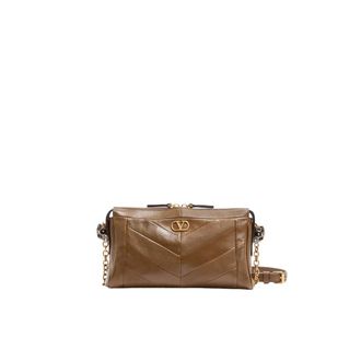 Valentino Garavani Cross Body Bags, female, Brown, Size: ONE SIZE Panthea Small Shoulder Bag