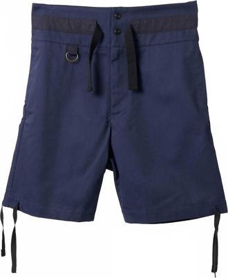 Nicholas Daley Mens Pullcord Short In Navy