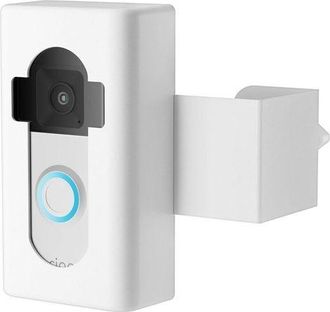 OEM Soporte Antirrobo Habtamu Para Timbres Con Video, Instalaci&oacute;n Sin Taladros, Accesorio Para Apartamentos Y Propiedades De Alquiler, Compatible Con Los 