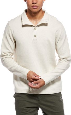 Vince Button Mock Neck Sweater