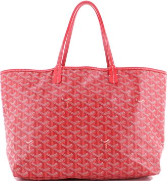 Goyard Saint Louis Tote Coated Canvas PM
