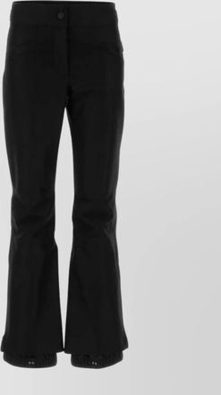 Moncler ski trousers with flared leg and pockets