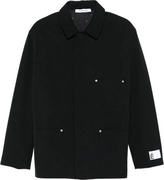 Études Studio buttoned pocket jacket - Black