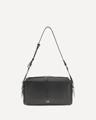 Pinko Keeper medium Shoulder Bag in leather Female UNI