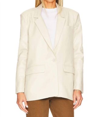 BB Dakota Audrey Jacket In Bone