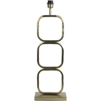 Light & Living L&aacute;mpara De Mesa - Lutika - Dorado - Metal - - Light&living