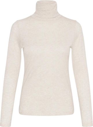 Part Two Charlott Pullover - Dames - Coltruien - Beige - S - Katoen - Truien & Vesten