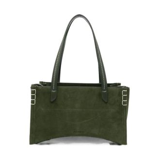 J.W.Anderson Borsa Cabas Elongated Loafer - - Bags - Donna - Verde - ONE SIZE