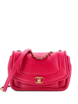Chanel Puffy Flap Bag Lambskin Small shoulder bag - Roze