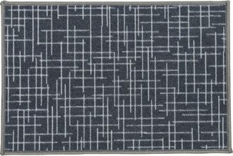 TJ Hughes Savio Indoor Mat - Charcoal 40x60cm - TJ Hughes