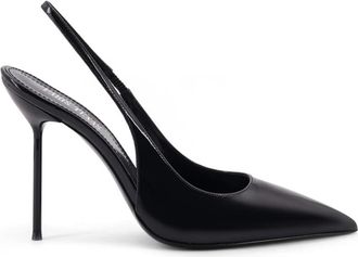 PARIS TEXAS Lidia Slingback - Dames - Pumps - Zwart - 38 EU - Leer - Schoenen