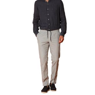 Mason's Heren, Broeken, Grijs, Maat: XS Katoen