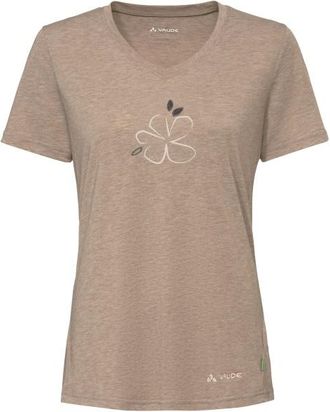 Vaude Skomer Print T-Shirt III T-Shirt f&uuml;r Damen | beige/braun