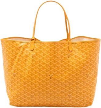 Goyard Pre-owned Tote Bags, female, Yellow, Size: ONE SIZE Pre-owned Fabric Tote