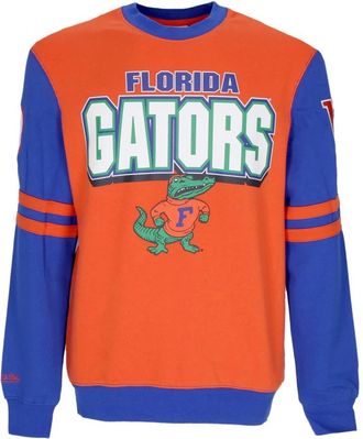 Mitchell & Ness Florida Gators Crewneck Sweatshirt - Heren - Sweatshirts - Veelkleurig - XL - Katoen - Hoodies & sweatvesten