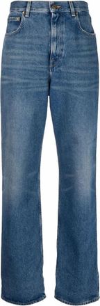 Golden Goose Blue Kim wide-leg jeans