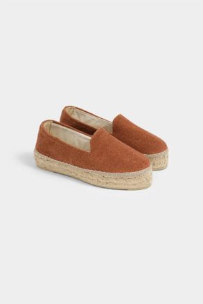 Maneb&igrave; Womens Double Sole Espadrilles In Terracotta