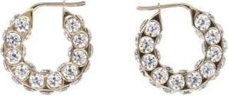 Amina Muaddi Ohrringe - Jahuni Earrings - Gold - Gr. unisize - in Gold - für Damen