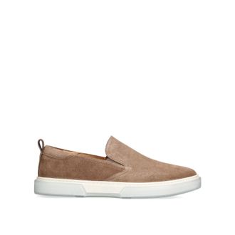 Steve Madden Mens Leather Lansten Taupe Sneakers - Size UK 11
