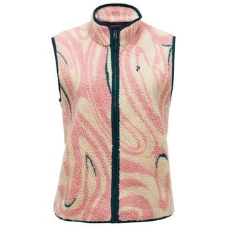 Peak Performance Graphic Pile Vest Fleecegilet f&uuml;r Damen | rosa