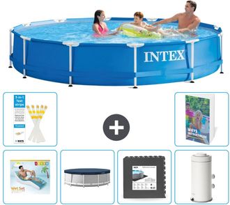 Intex Piscina Con Estructura Redonda - 366x76 Cm - 7-piezas S11