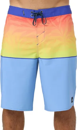 O'Neill Hyperfreak Heat Block Swim Trunks in Blue Jelly at Nordstrom, Size 34