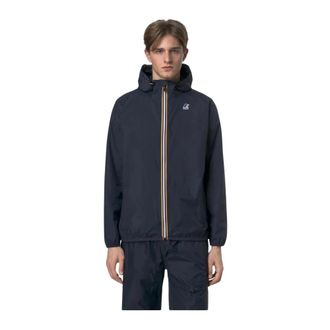 K-Way Claude Jacket - Heren - Zomerjassen - Blauw - 3XL - Nylon - Jassen