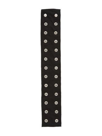 Rick Owens Strobe Neck Band Nero