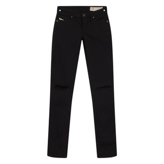 Diesel Denim broek - Dames - Jeans - Zwart - Maat: W25 Denim