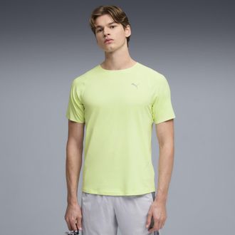 Puma T-shirt da running CLOUDSPUN da uomo, Abbigliamento, Verde, 3XL