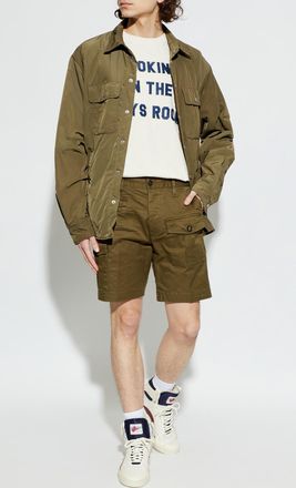 Dsquared2 Cargo Shorts, Mens, Green