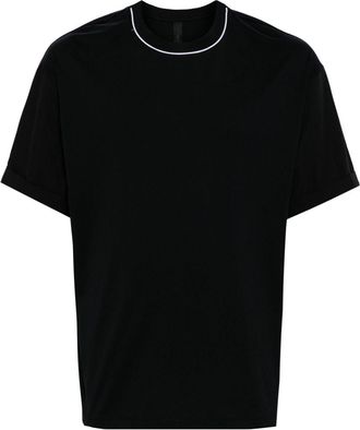 Neil Barrett contrast-trim cotton t-shirt - men - Cotton - S - Black