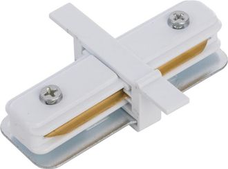 OEM Conector Nowodvorski Para Barras Colectoras Empotradas De Un Solo Circuito, Blanco Conector Recto 8967