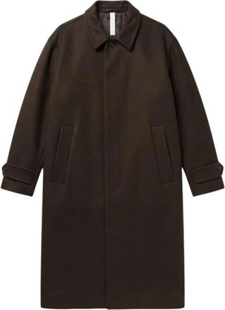 Hev&ograve; Trenchcoat - Heren - Mantel - Bruin - XL - Jassen