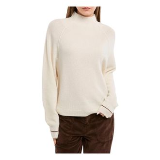 Marella Neroli Turtleneck - Dames - Coltruien - Beige - M - Wol - Truien & Vesten