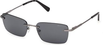 GANT GA00040 09A Mens Sunglasses Gunmetal Size 57