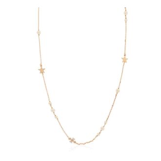 Tory Burch Tory Burch, Necklaces, female, Yellow, Size: ONE SIZE Pearl Necklace