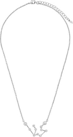 Sterling Forever Constellation Necklace in Silver - Aquarius at Nordstrom