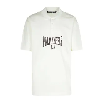 Palm Angels Uomo, Top, Bianco, L, new