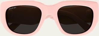 Gucci GG Plastic Butterfly Sunglasses