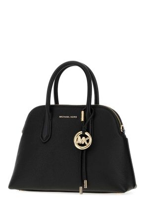 Michael Kors Womens Black Leather Freddie Handbag Borse A Mano Bag