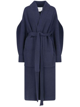 SA SU PHI Sara dubbele rij knopen jas - Blauw