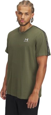 Under Armour Heren Icon T-shirt met ronde hals, normale pasvorm (Marine OD groen)
