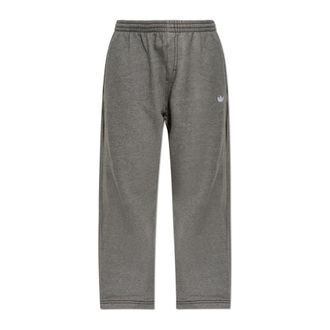 adidas Wijde Trainingsbroeken - Heren - Sweatpants - Grijs - S - Broeken